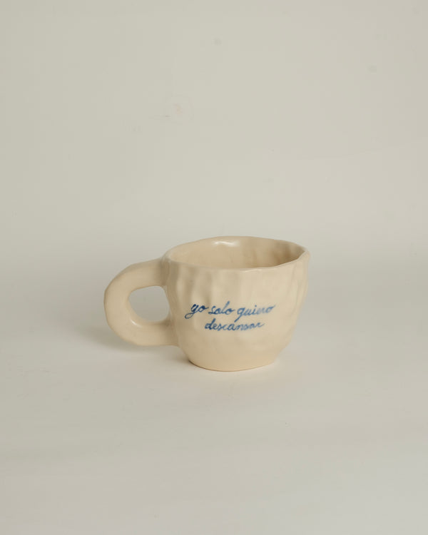 PRE-ORDER - taza yo solo quiero descansar