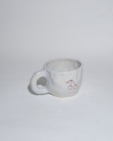 Cherry Mug — Light Blue (small)