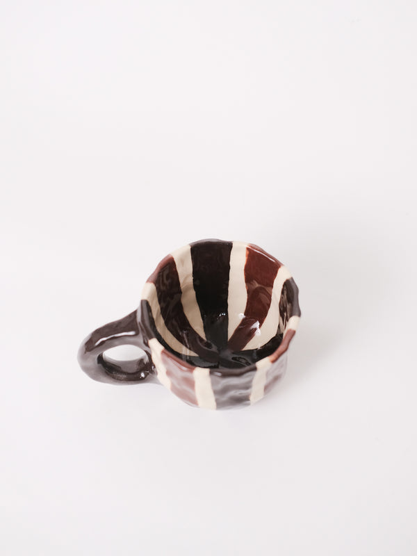 Two Tone Stripes Mug - conloque 𖦹 liberárte