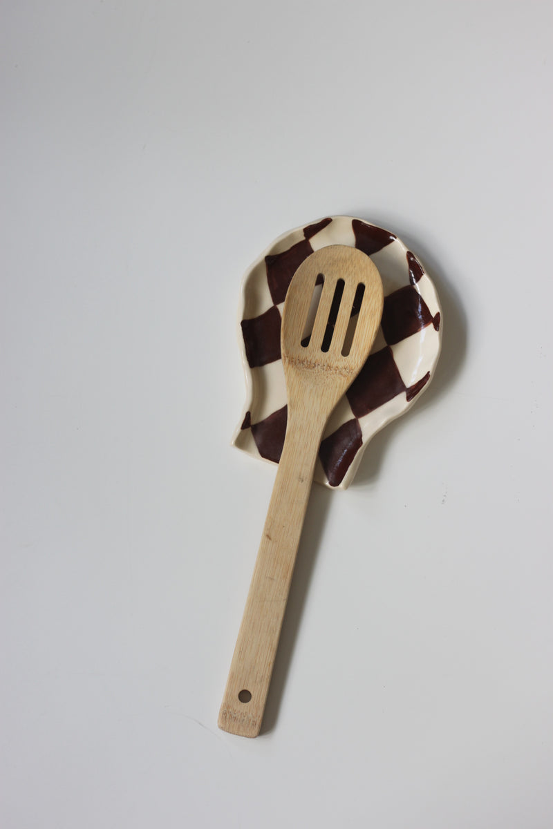 Spoon Rest - Brown