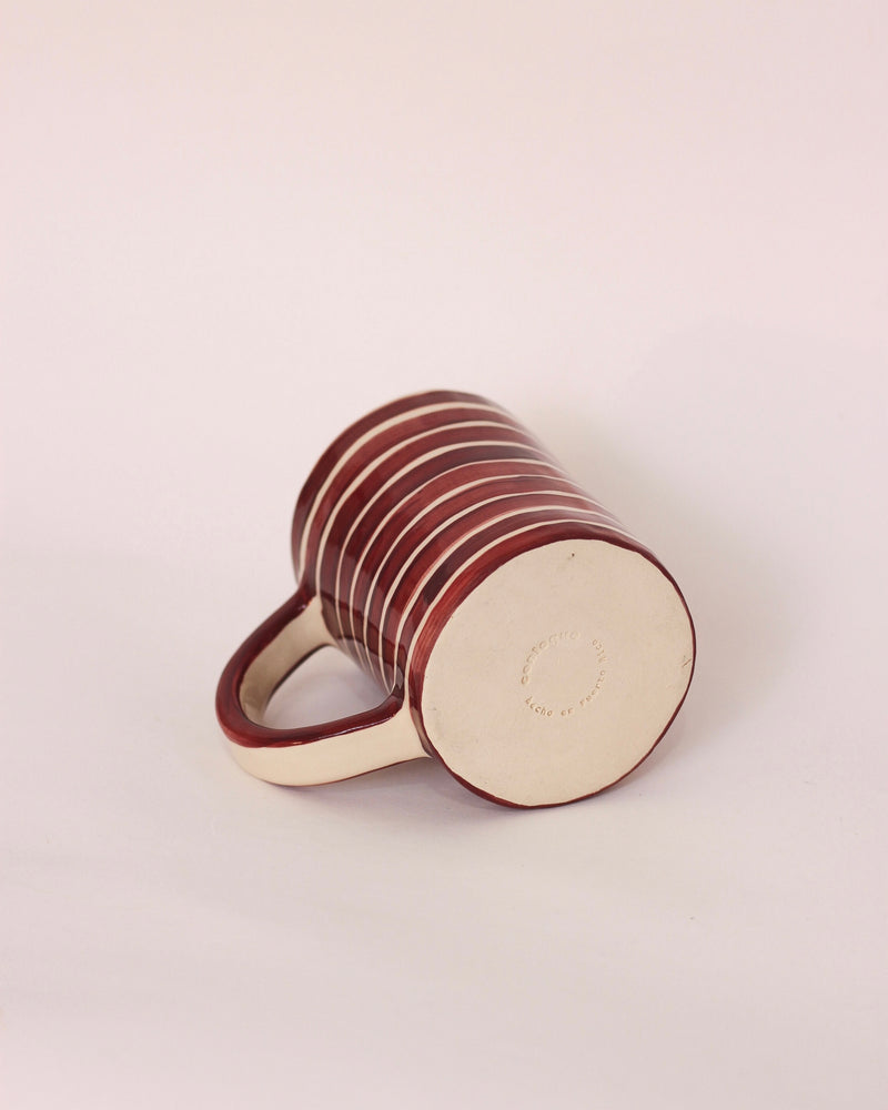 Karela Mug -  Wine Stripes