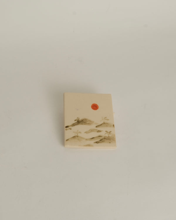 Magnet - paisaje pintado por Holmiga