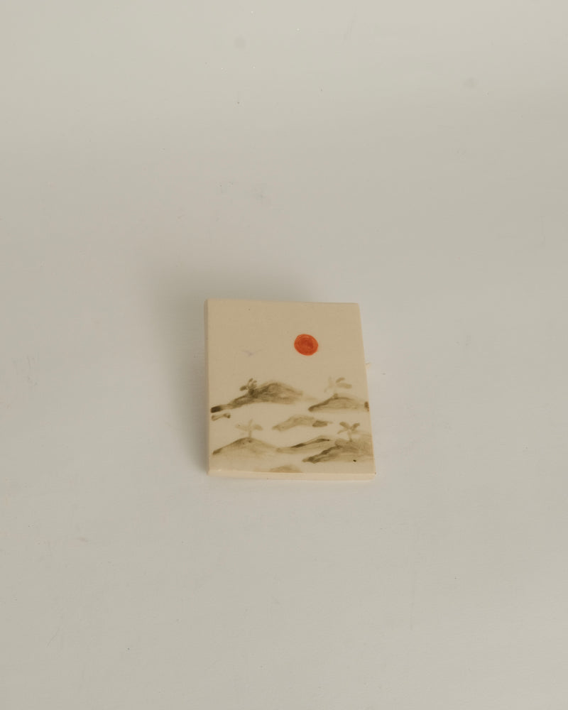 Magnet - paisaje pintado por Holmiga