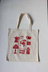 Café en Casa Tote Bag - Red