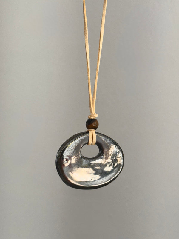 río necklace (chrome) - conloque 𖦹 liberàrte