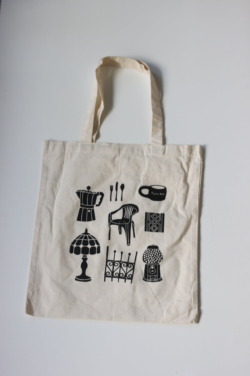 Café en Casa Tote Bag - Black