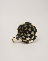 Rolanda Mug - Black Wavy Checkered