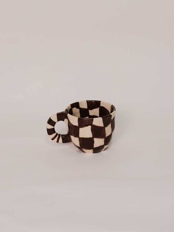 Wavy Checkered Mug