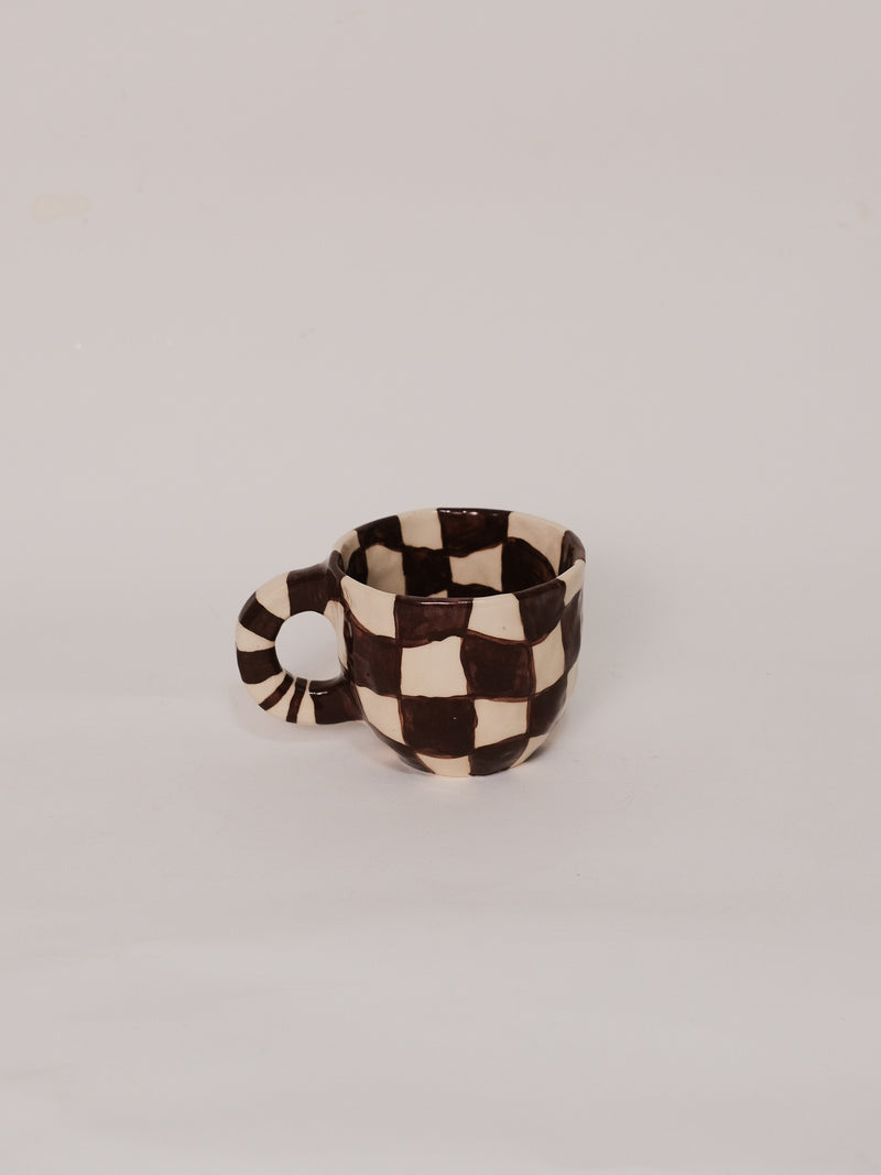 Wavy Checkered Mug