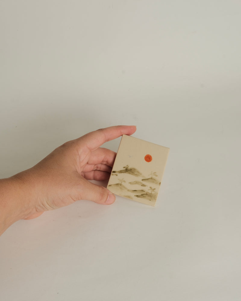 Magnet - paisaje pintado por Holmiga