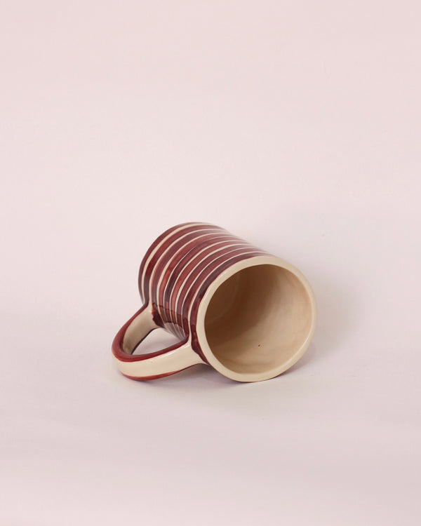 Karela Mug -  Wine Stripes