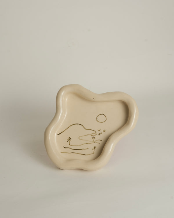 Jewelry Dish - Paisaje (Olive Green)