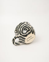 Rolanda Mug - Black Bold Topographic