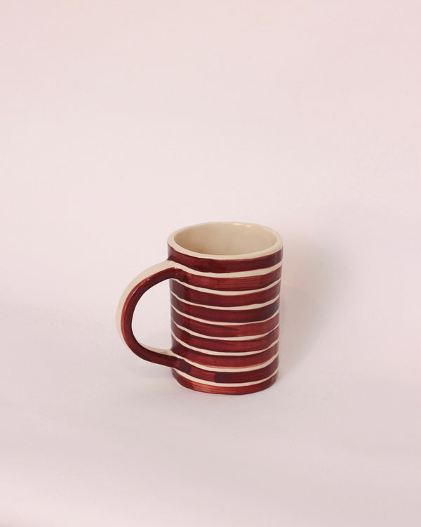 Karela Mug -  Wine Stripes